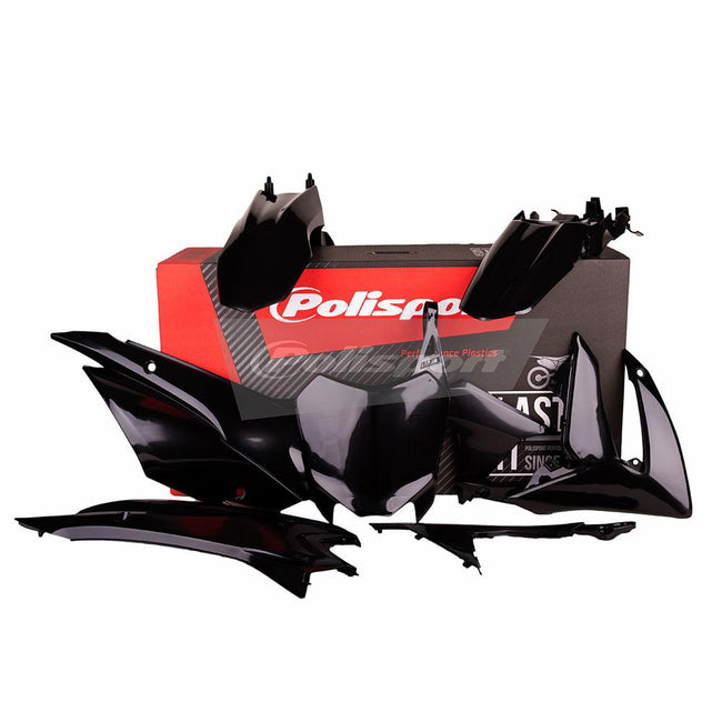 POLISPORT PLASTICS MX KIT HONDA CRF110F 13-18 - BLACK Hover Image