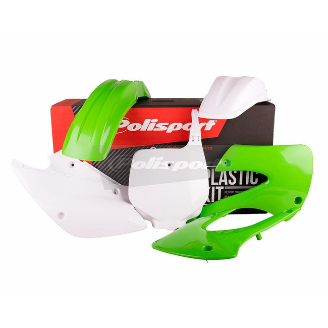 POLISPORT PLASTICS MX KIT KAWASAKI KX85 01-13 - 2013 OEM COLOUR Hover Image