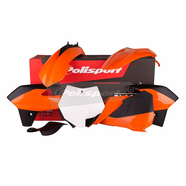 POLISPORT PLASTICS MX KIT KTM 85 SX 13-17 - 2013-2014 OEM COLOUR Hover Image