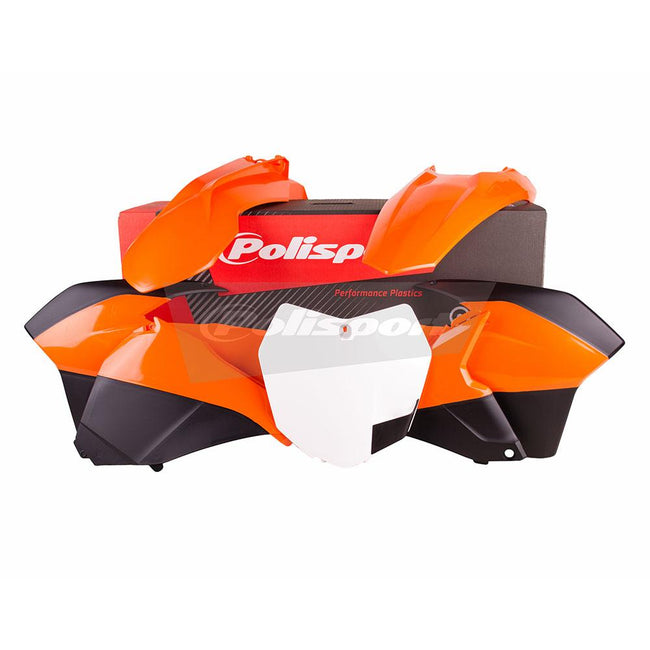 POLISPORT PLASTICS MX KIT KTM SX/SX-F 13-15 - 2013-2014 OEM COLOUR Hover Image