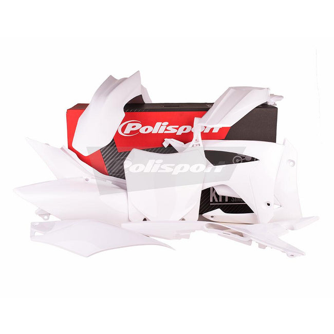 POLISPORT PLASTICS MX KIT HONDA CRF250R 14-17/CRF450R 13-16 - WHITE Hover Image