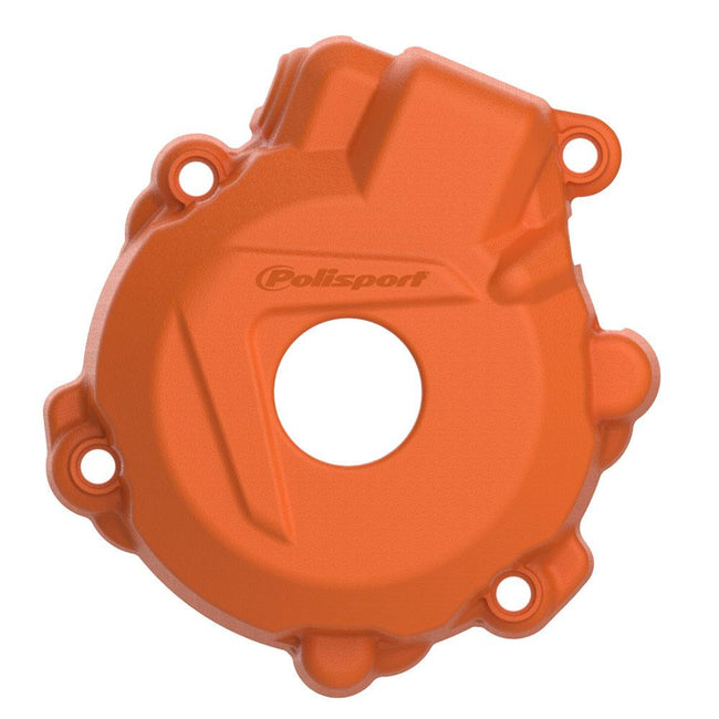 POLISPORT IGNITION COVER PROTECTOR KTM EXC-F/HUSQVARNA FE - ORANGE Hover Image