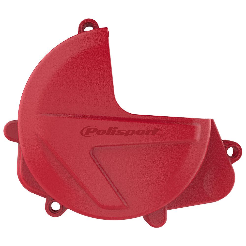POLISPORT CLUTCH COVER PROTECTOR HONDA CRF450R 17-25 - RED