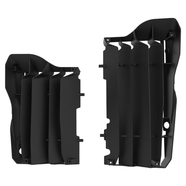 POLISPORT RADIATOR LOUVRES HONDA CRF450R 17-20 - BLACK Hover Image