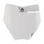 POLISPORT FRONT NUMBER PLATE KTM 85SX 18 - WHITE
