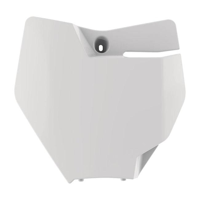 POLISPORT FRONT NUMBER PLATE KTM 85SX 18 - WHITE Hover Image