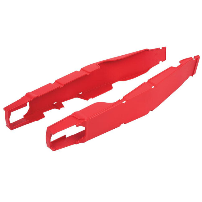 POLISPORT SWINGARM PROTECTORS HONDA CR125/250 04-07 - RED Hover Image