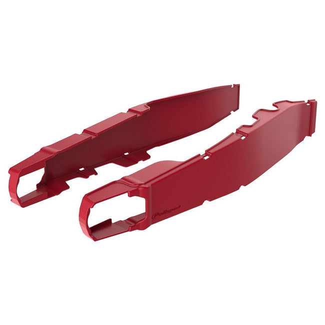 POLISPORT SWINGARM PROTECTORS HONDA CRF250R 18-19/CRF450R 17-18 - RED Hover Image