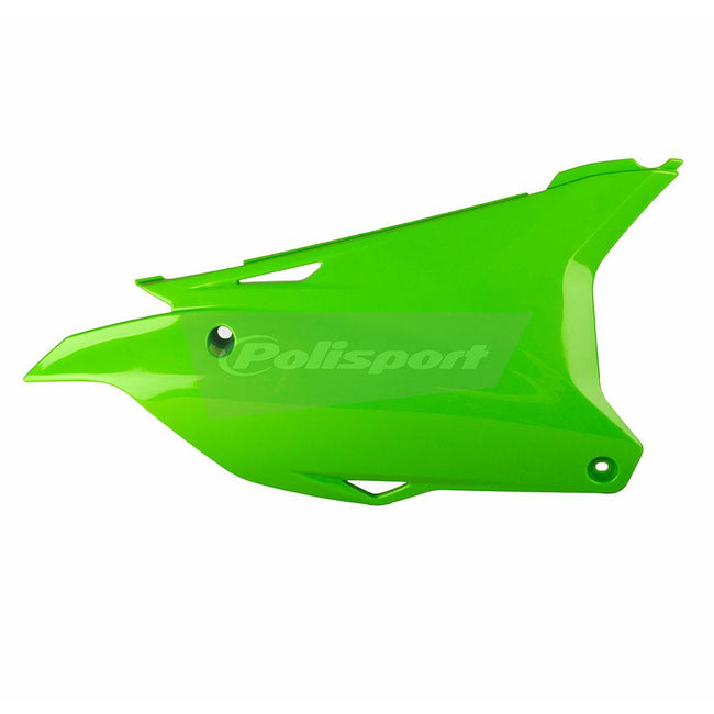 POLISPORT SIDE COVERS KAWASAKI KX85 14-22 - GREEN Hover Image