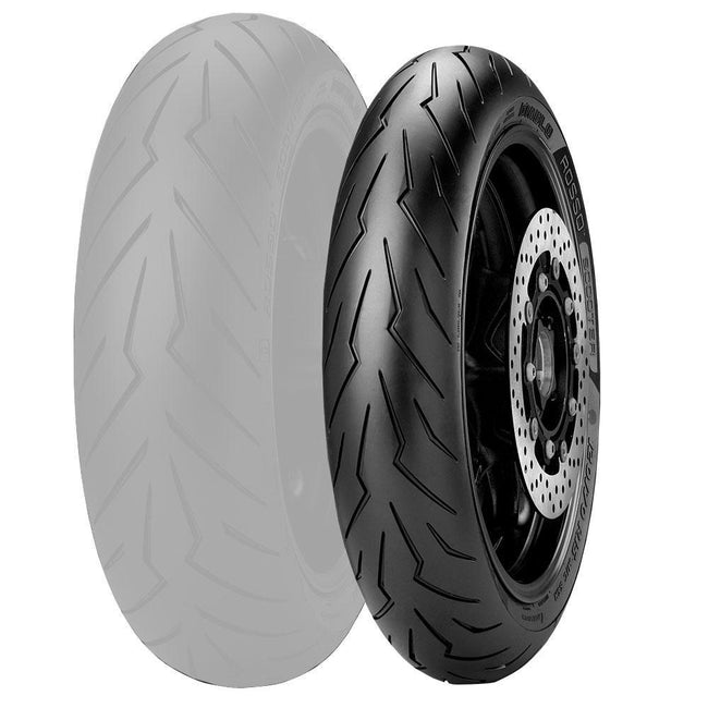 PIRELLI DIABLO ROSSO SCOOTER FRONT 110/70-12 47P TL Hover Image