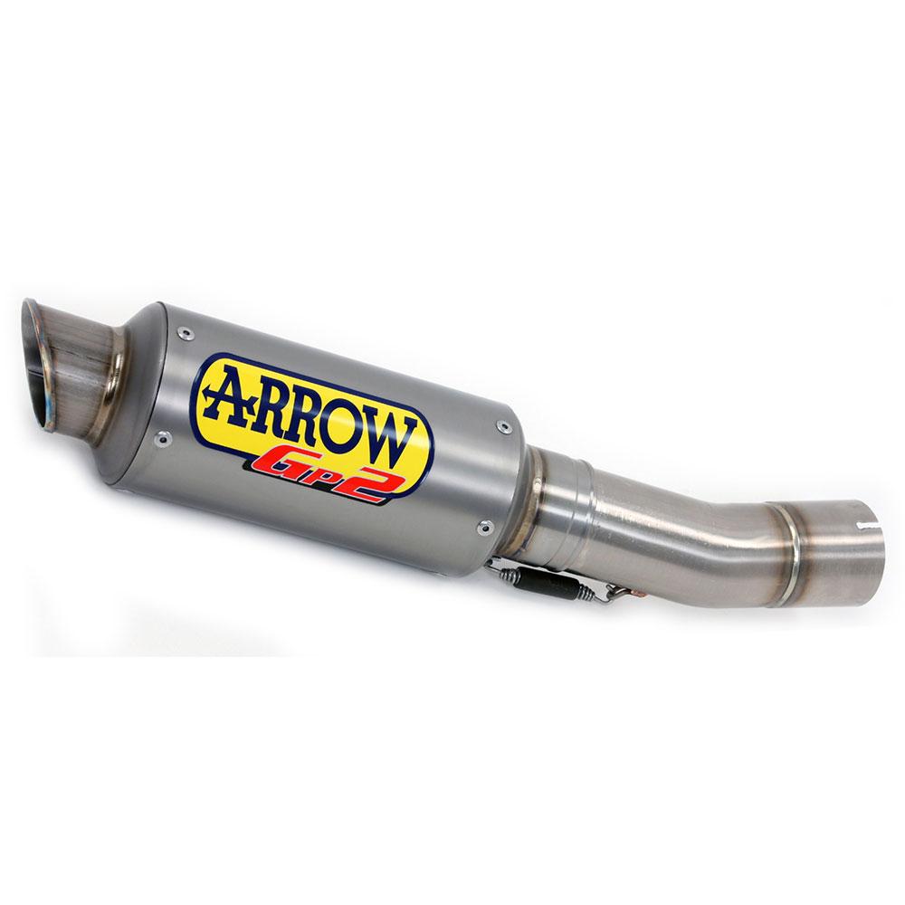 ARROW 71009GP Silencer - GP2 Titanium with TI End Cap