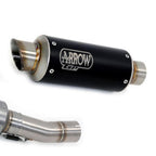 ARROW 71009GPI Silencer - GP2 Stainless Dark with S/less End Cap