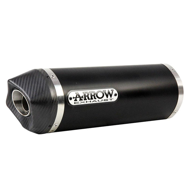 ARROW 71744AKN Silencer - RACE-TECH Aluminium Dark with Carbon End Cap Hover Image