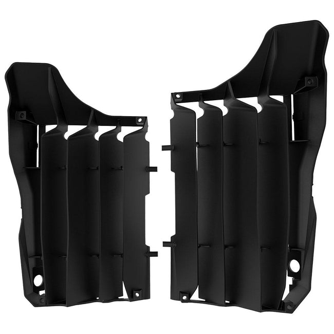 POLISPORT RADIATOR LOUVRES HONDA CRF250R 18-19 - BLACK Hover Image
