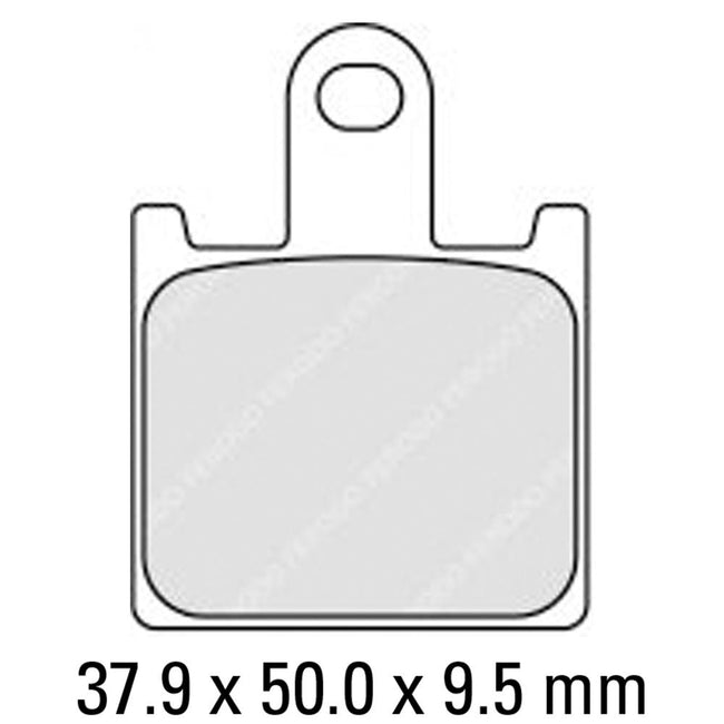 FERODO Disc Pad Set - FDB2220 ST Sinter Grip Sintered Compound - Road Hover Image
