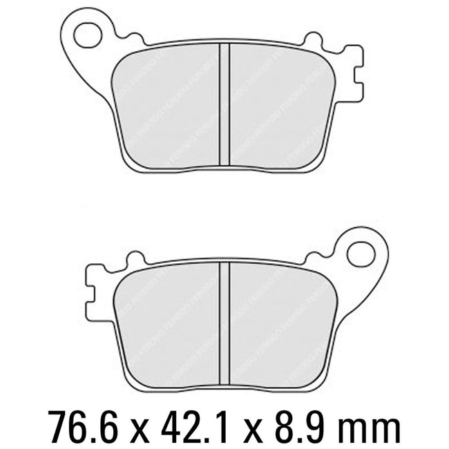 FERODO Disc Pad Set - FDB2221 P Platinum Non Sintered Compound Hover Image