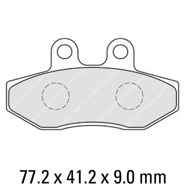 FERODO Disc Pad Set - FDB2224 P Platinum Non Sintered Compound Hover Image