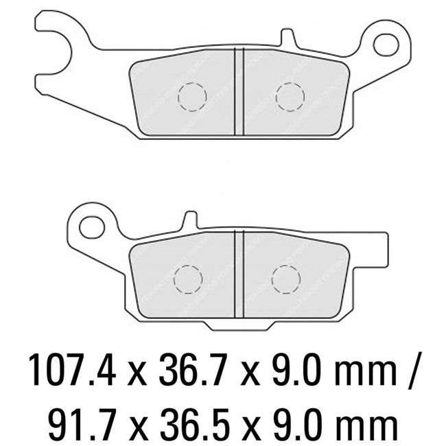 FERODO Disc Pad Set - FDB2232 SG Sinter Grip Sintered Compound - Off-Road Hover Image