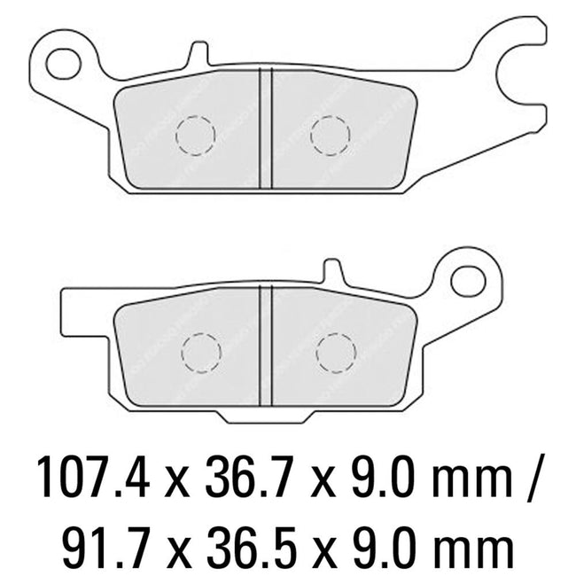 FERODO Disc Pad Set - FDB2233 SG Sinter Grip Sintered Compound - Off-Road Hover Image