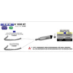 ARROW Collector 71632MI [AOE]: Stainless 2:1 Non-Cat - BMW R1200GS/R/RS/RT 13>18