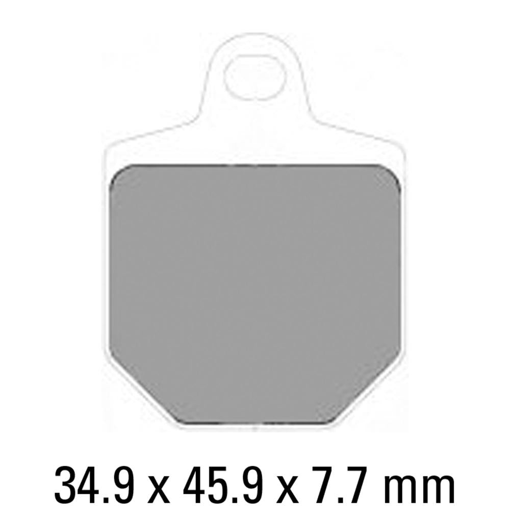 FERODO Disc Pad Set - FDB2244 ST Sinter Grip Sintered Compound - Road