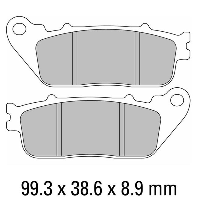FERODO Disc Pad Set - FDB2253 ST Sinter Grip Sintered Compound - Road Hover Image
