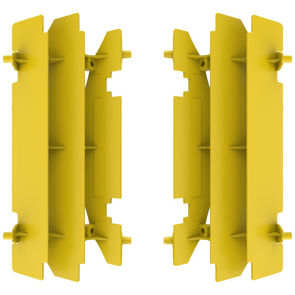 POLISPORT RADIATOR LOUVRES SUZUKI RM/DRZ - YELLOW
