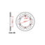 REAR SPROCKET - STEEL 53T 520P