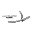 ARROW Collector 71677MI [RAS]: Stainless 2:1 Non-Cat - SU DL650/XT 17>20