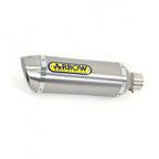 ARROW 71813AO Silencer - THUNDER Aluminium Silver with Steel End Cap
