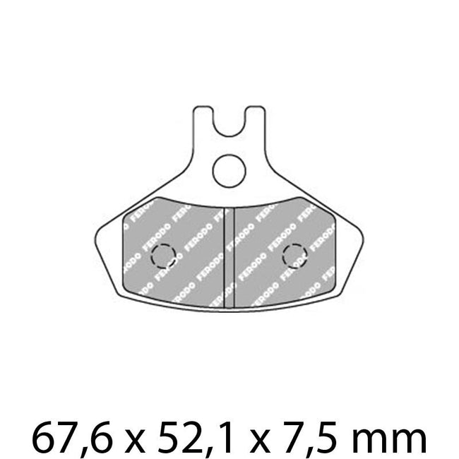 FERODO Disc Pad Set - FDB2271 SG Sinter Grip Sintered Compound - Off-Road Hover Image