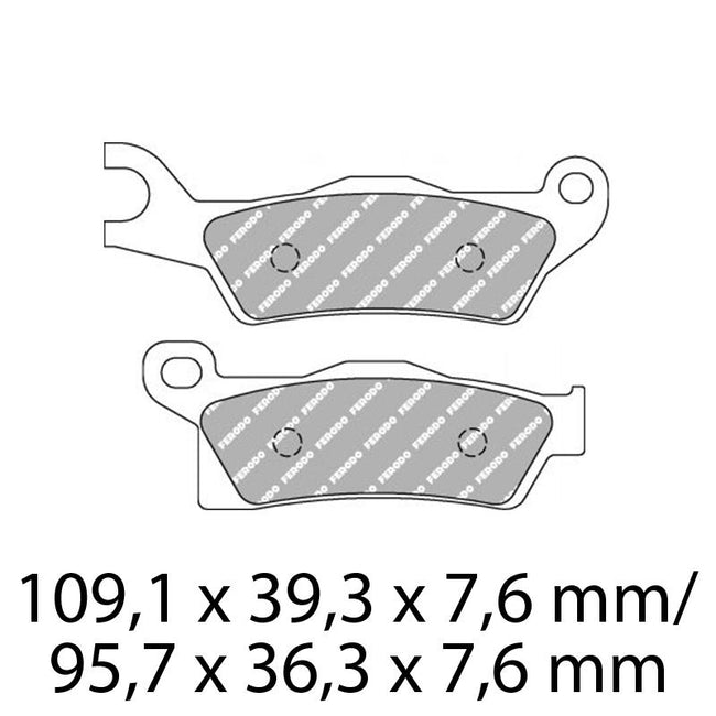 FERODO Disc Pad Set - FDB2273 SG Sinter Grip Sintered Compound - Off-Road Hover Image