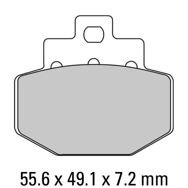 FERODO Disc Pad Set - FDB2115 EF ECO Friction Non Sintered Compound Hover Image