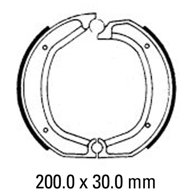 FERODO Brake Shoe Set - FSB700 Hover Image