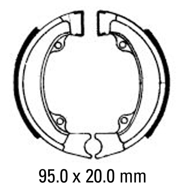 FERODO Brake Shoe Set - FSB703 Hover Image