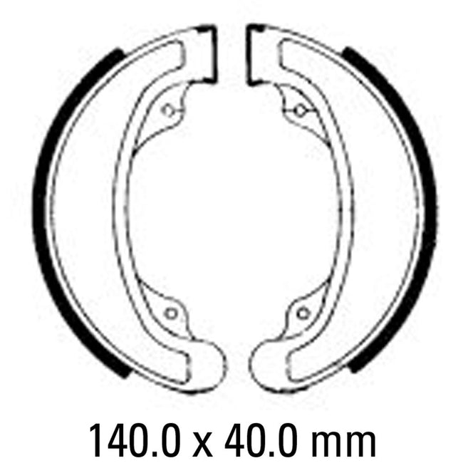 FERODO Brake Shoe Set - FSB708 Hover Image