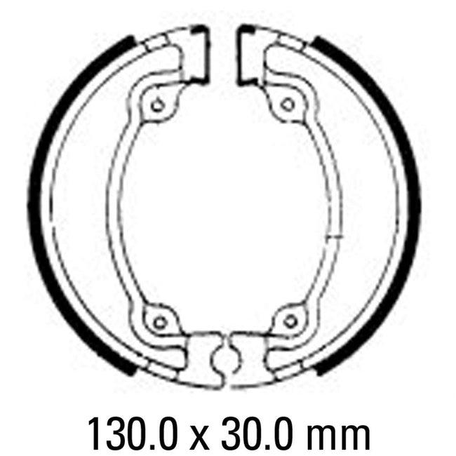 FERODO Brake Shoe Set - FSB709 Hover Image
