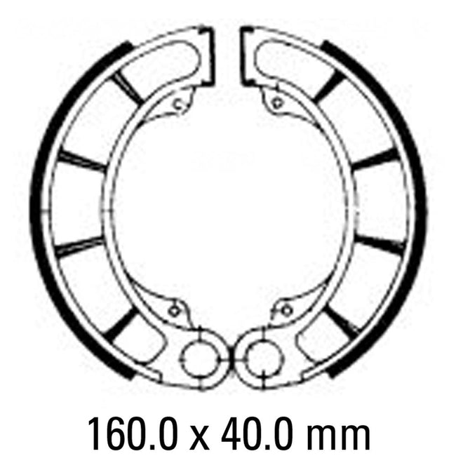 FERODO Brake Shoe Set - FSB711 Hover Image
