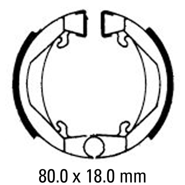 FERODO Brake Shoe Set - FSB712 Hover Image