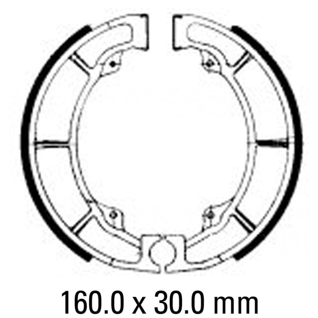 FERODO Brake Shoe Set - FSB718 Hover Image