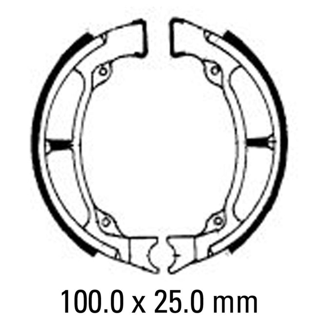 FERODO Brake Shoe Set - FSB720 Hover Image