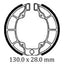 FERODO Brake Shoe Set - FSB977