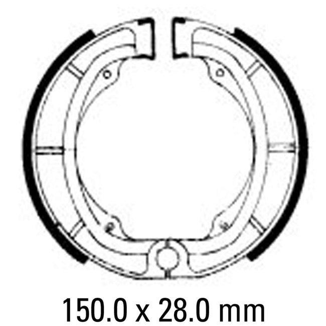 FERODO Brake Shoe Set - FSB724 Hover Image
