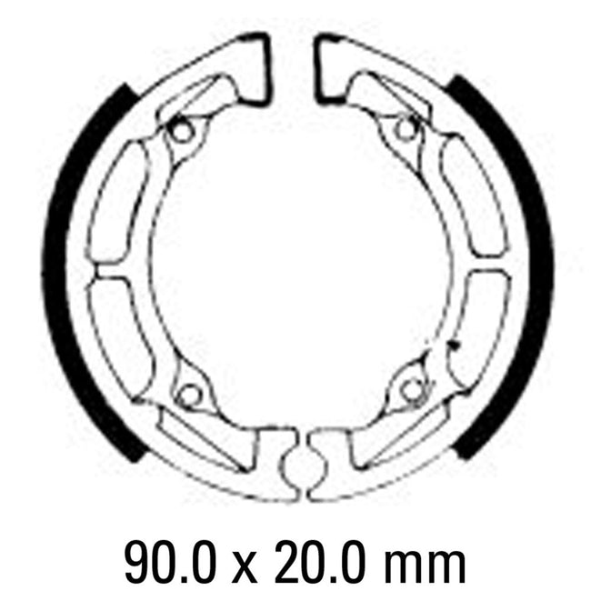 FERODO Brake Shoe Set - FSB726 Hover Image