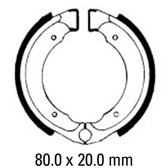 FERODO Brake Shoe Set - FSB727 Hover Image