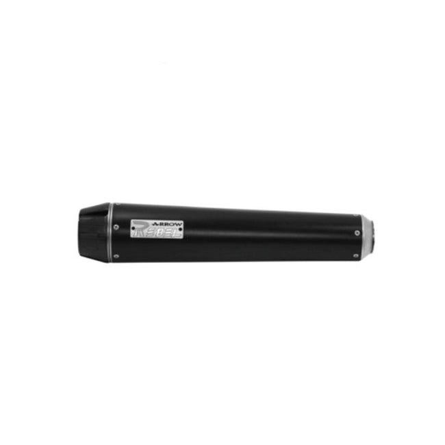 ARROW 74505RB Silencer - REBEL Nichrom Dark Silencer with Carbon End Cap Hover Image