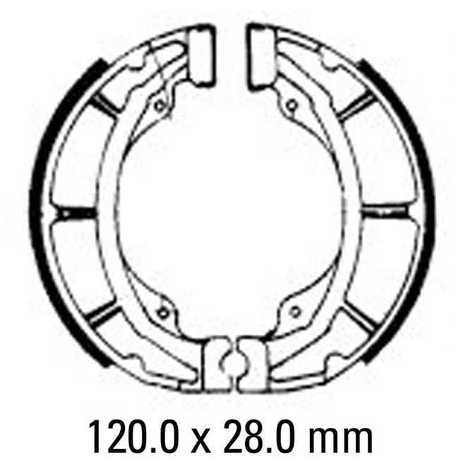 FERODO Brake Shoe Set - FSB728 Hover Image