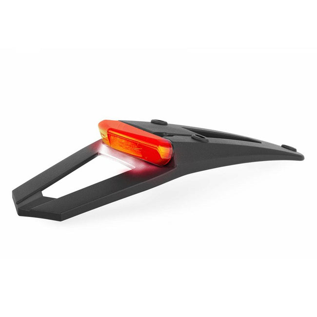 POLISPORT RSP LED 3.0 TAIL LIGHT W/ NUMBER PLATE LIGHT - DOT APPROVED - BLACK Hover Image