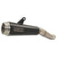 ARROW 71856PRN Silencer - PRO-RACE Nichrom Dark with Steel End Cap
