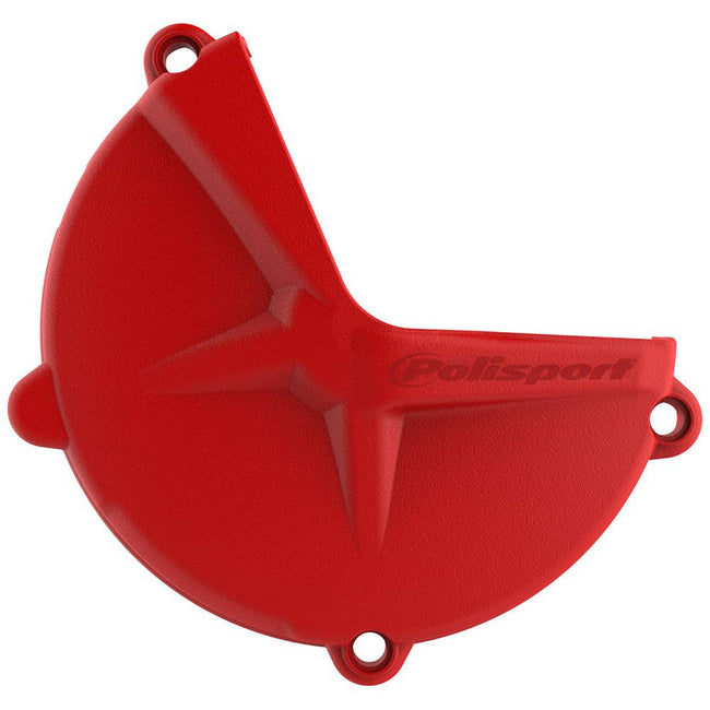 POLISPORT CLUTCH COVER PROTECTOR GAS GAS EC/XC 250/300 17-20 - RED Hover Image